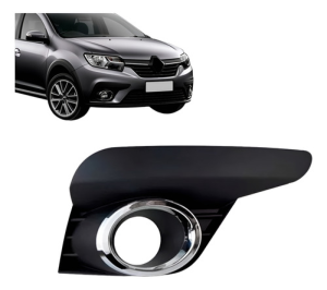 Moldura Farol De Milha Cromado Sandero 2020 2021 2022