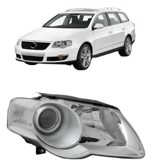Farol Passat 2006 2007 2008 2009 2010 Elétrico S/ Motor