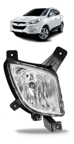 Farol Milha Auxiliar Ix35 2010 A 2013