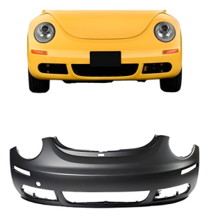 Parachoque Dianteiro New Beetle 2006 2007 08 2009 2010 Novo