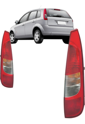Lanterna Traseira Fiesta Amazon 2003 2004 2005 A 2007 Hatch