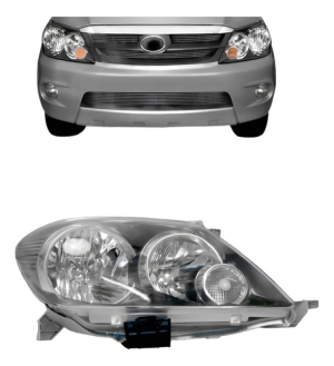 Farol Farolete Hilux Sw4 2004 A 2008 Cromomix Promoção