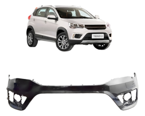 Parachoque Dianteiro Tiggo 2 2018 2019 Superior Liso