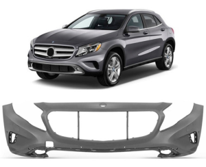 Parachoque Dianteiro Gla 200 250 14 A 17 Com Furo Esguicho