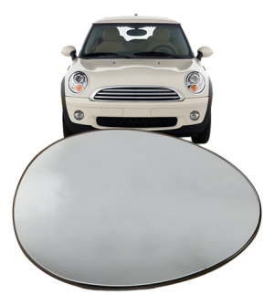 Lente Retrovisor Mini Cooper 07 A 11 Clubman 06 A 14 Termico
