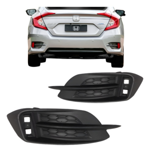 Acabamento Parachoque Traseiro Civic 2017 2018 Honda