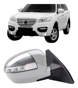 Retrovisor Lifan X60 2013 A 2016 Eletrico C/ Pisca