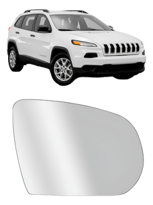 Lente Retrovisor Cherokee 2014 2015 2016 2017 C/ Aquecimento