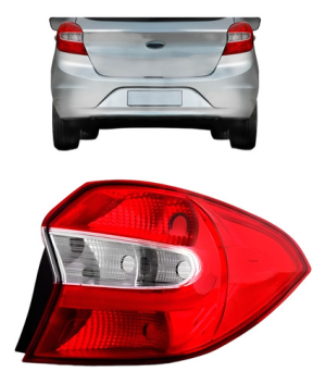 Lanterna Traseira Ka Hatch 2015 2016 2017 2018 Bicolor Novo