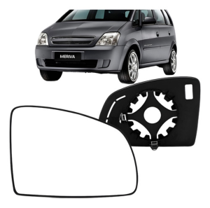 Lente Retrovisor Meriva 2003 A 2012 Térmico Modelo Original