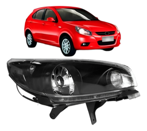 Farol Jac J3 2010 2011 2012 2013 Mascara Negra