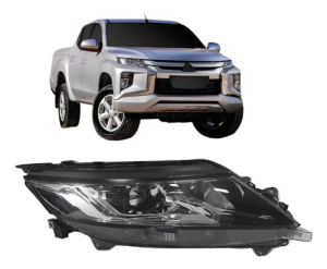 Farol L200 Triton 2020 2021 2022 Eletrico Com Motor