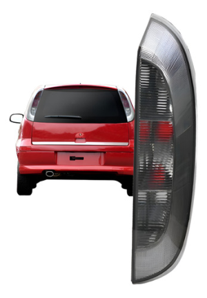 Lanterna Traseira Corsa 2003 A 2010 Hatch Fume