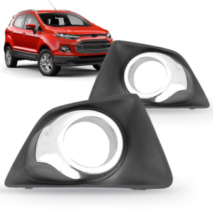 Moldura Milha Ecosport 13 2014 2015 C/furo Cromado Promoçã