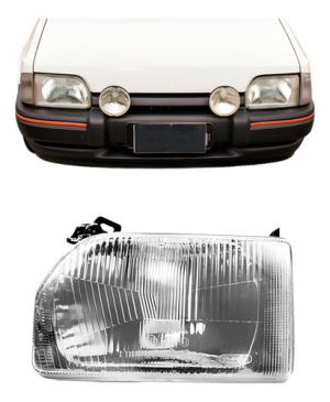 Farol Escort 1987 1988 89 90 91 92 93 94 Lente Policarbonato