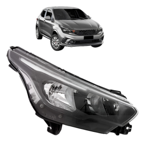 Farol Dianteiro Argo 2017 18 19 2020 2021 2022 2023 Sem Led