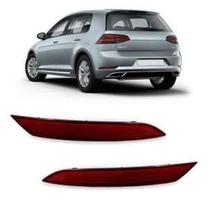 Par Refletor Parachoque Traseiro Golf 2018 A 2020