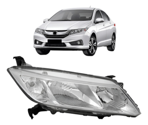 Farol Para Honda City 2014 2015 2016 Manual