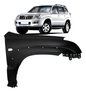 Paralama Prado 2004 A 2009 Com Furo Pisca E Moldura