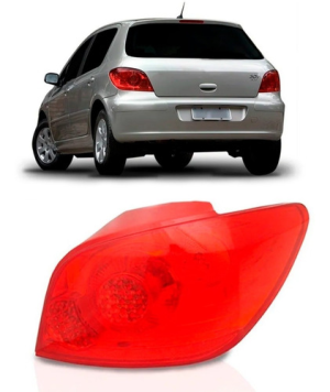 Lanterna Traseira Para Peugeot 307 2007 08 09 10 11 12 Hatch