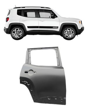 Porta Traseira Jeep Renegade 2015 2016 2017