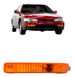 Pisca Seta Accord 1996 1997 Cristal Com Âmbar Mega Desconto