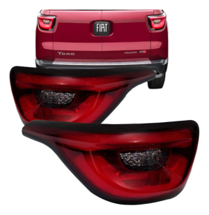 Lanterna Traseira Fiat Toro 2016 2017 2018 Com Led