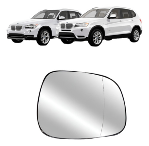 Lente Retrovisor Bmw X1 X3 09 10 11 12 13 14 Com Aquecedor