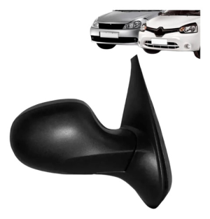 Retrovisor Clio 2012 2014 2015 2016 C/ Capa Texturizada