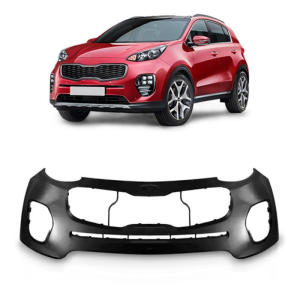 Parachoque Dianteiro Sportage 2017 2018 2019 Com Furo Sensor