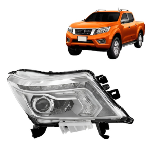 Farol Cromado Manual Frontier 2017 A 2020 C/ Led