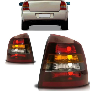 Lanterna Traseira Astra 1998 A 2003 Sedan Tricolor/fume