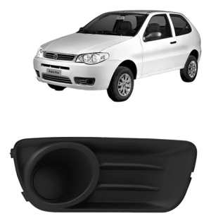 Moldura Grade Milha Palio Way Economy 2014 2015 2016 S/furo