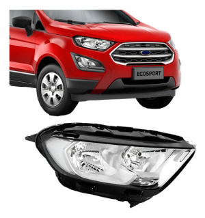 Farol Ecosport 2019 2020 Elétrico Com Projetor Sem Led