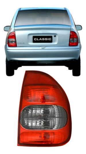 Lanterna Traseira Corsa Sedan Classic 2000/2009 Fume Oferta