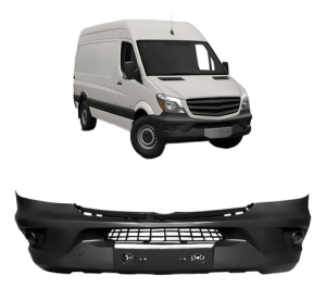 Envolvente Dianteiro Sprinter 2017 2018 Preto Sem Furo