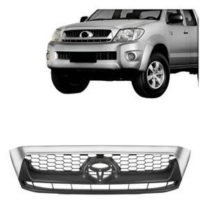 Grade Radiador Cromado/ Preto Hilux Pick-up 2009 A 2011