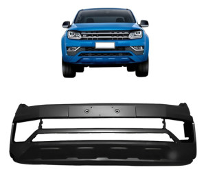 Parachoque Dianteiro Amarok 2017 2018 2019 Preto Sem Grade
