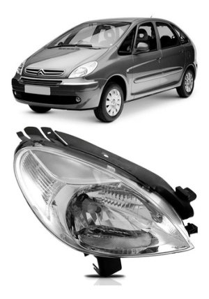 Farol Picasso 05/2010 Eletrico Sem Motor Lente Lisa Oferta