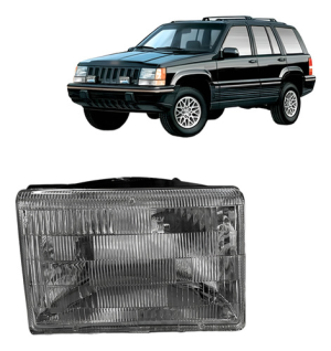 Farol Cherokee 1993 1994 1995 1996 1997 1998 Lente Acrílico