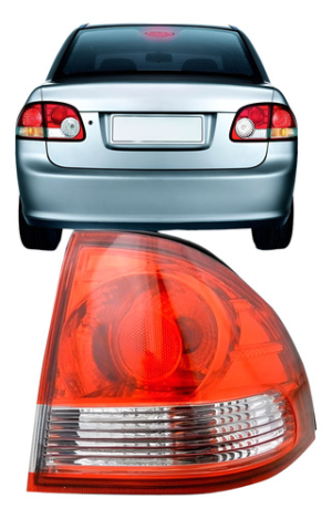 Lanterna Traseira Corsa Classic 2010 A 2014 Canto