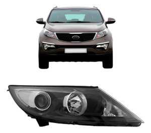 Farol Sportage 2011 2012 2013 Manual / Eletrico Sem Led