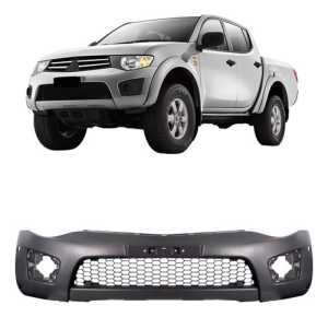Parachoque Dianteiro Triton 2011 A 2012 Preto C/ Grade