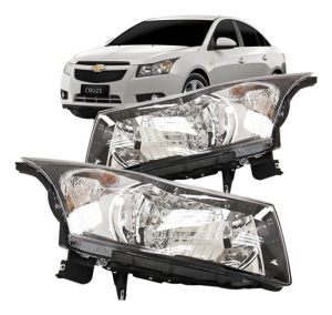 Farol Cruze 2011 2012 2013 Moldura Preta