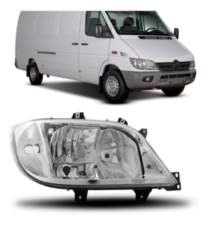 Farol Sprinter 03 04 05 06 07 08 09 10 11 Sem Auxiliar Liso