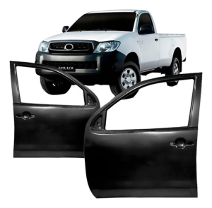 Par Porta Dianteira Hilux 05 A 15 Pick-up Sw4 Cabine Simples