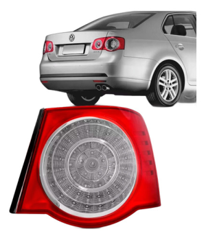 Lanterna Traseira Jetta 2007 2008 2009 2010 Canto Sedan