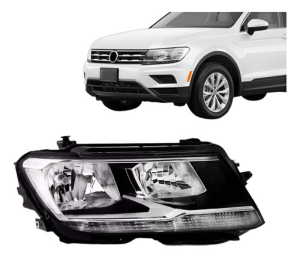 Farol Elétrico Tiguan Comfortline 2017 18 19 20 2021 Com Le