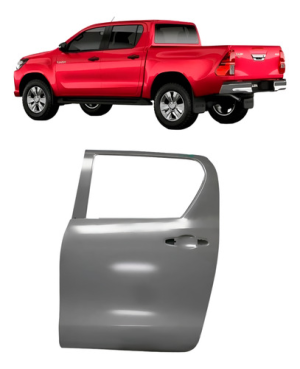 Par Porta Traseira Hilux Pick Up 2016 17 18 19 20 21 22 2023