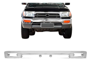 Parachoque Dianteiro Hilux 4x4 1992 A 2001 Cromado